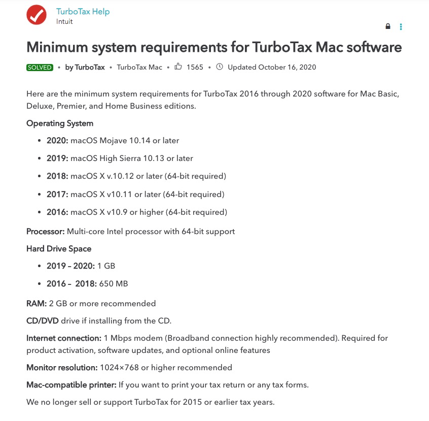turbotax home & business 2015 for windows/mac